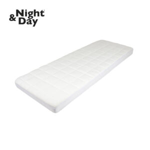 Night & Day corvus madras med koldskum 80x200x11 Hvid